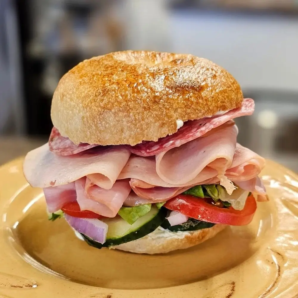 Food photography from Everything Bagels